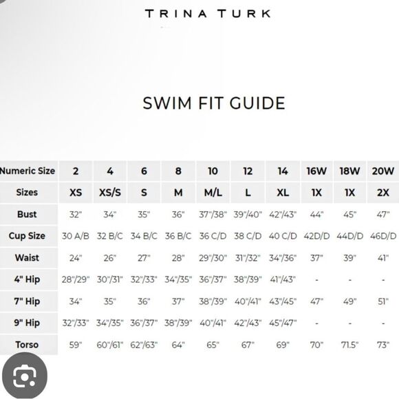 Trina Turk Swim Meilani Border-Print Tankini Top in Blue/Pink Multi. Sz 4. NWT! - Picture 13 of 13